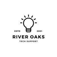 river oaks tech support logo image