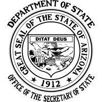 department of state, office of the secretary of state logo image