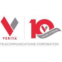 verità telecommunications corporation logo image