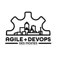 agile + devopsdays des moines logo image