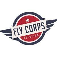 fly corps aviation logo image