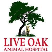 live oak animal hospital logo image