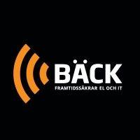 bäck installation ab logo image