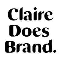 claire does brand logo image