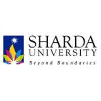 sharda university logo image