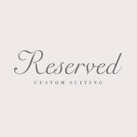 reserved custom suiting logo image