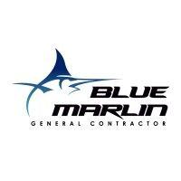 blue marlin general contractors logo image