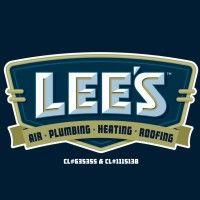 lee's air, plumbing, heating, & roofing logo image