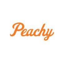 peachy graphic design logo image