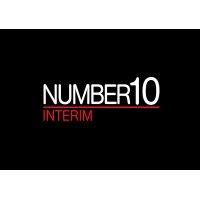 number 10 interim logo image