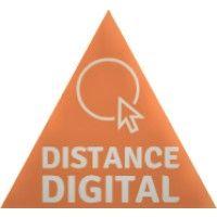 distance digital logo image