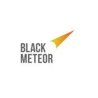 black meteor logo image