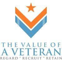 the value of a veteran logo image