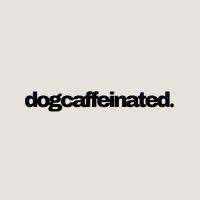 dog caffeinated logo image