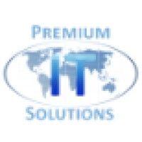 premium it solutions logo image