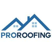 pro roofing & siding logo image