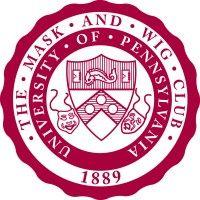 the mask and wig club of the university of pennsylvania logo image