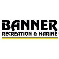 banner recreation & marine logo image