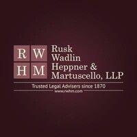 rusk, wadlin, heppner & martuscello, llp logo image