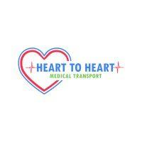 heart to heart medical transport logo image