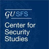 georgetown center for security studies logo image