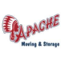 apache moving & storage logo image