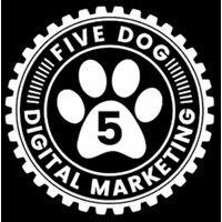 5 dog digital marketing & web design logo image