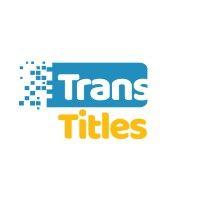 trans titles logo image