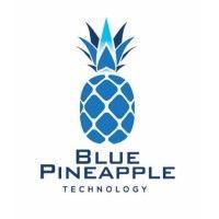 blue pineapple technology logo image