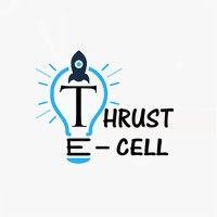 thrust: the entrepreneurship cell, ramanujan college logo image