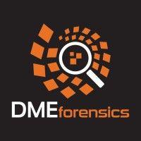 dme forensics, a magnet forensics company logo image