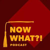 nowwhat?! podcast logo image