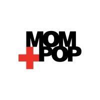 mom+pop music logo image