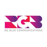 rg blue communications logo image