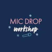 mic drop workshop® logo image