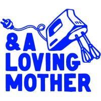 a loving mother logo image