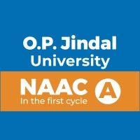 op jindal university logo image