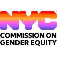 nyc commission on gender equity logo image