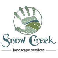 snow creek landscaping logo image