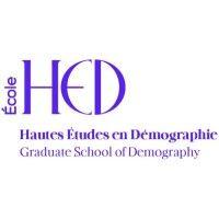 école des hautes études en démographie logo image