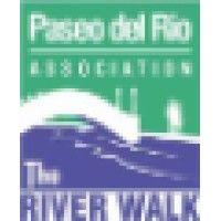 paseo del rio association "the san antonio river walk" logo image