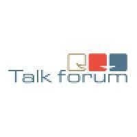 talk forum logo image