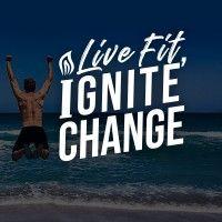 live fit ignite change logo image