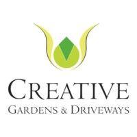 creative gardens & driveways logo image