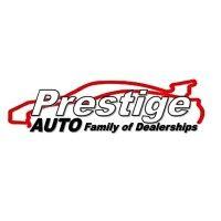 prestige auto family of dealerships logo image