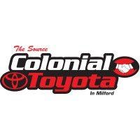 colonial toyota in milford logo image