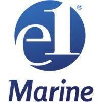 e1 marine logo image