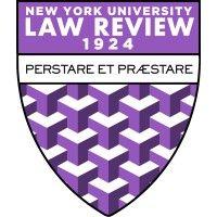 nyu law review logo image