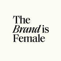 the brand is female | femmes de marque logo image