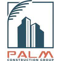 palm construction group logo image